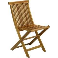 Krēsls FINLAY 45x57xH86cm, saliekams, koks: akācija, apdare: eeļļots