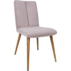 Chair NOVA 59x53,5xH92cm, grayish pink