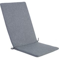 Покрытие для стула со спинкой SIMPLE GREY 48x115x3cm, серый, 100%полиэстер, ткань 757