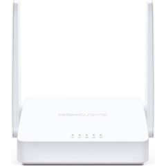 Mercusys Wireless N ADSL2+ Modem Router MW300D 802.11n, 300 Mbit/s, 10/100 Mbit/s, Ethernet LAN (RJ-45) ports 3, Antenna type  2×External, White