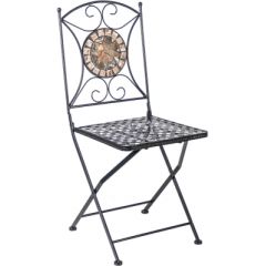 Krēsls MOSAIC 36x36xH93cm, saliekams, metāla rāmis