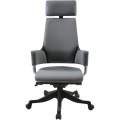 Рабочий стул DELPHI 60x47xH116-128,5см, сиденье и спинка: ткань, цвет: серый