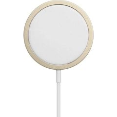 Guess  Magnetic Vintage Wireless Charger 15W Gold
