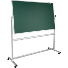 2X3 Zaļa magnētiska tāfele 120x90 rotējoša Flipcharts / Rotējošas tāfeles