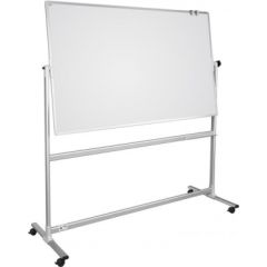 2X3 Balta magnētiska tāfele 120x90 rotējoša Flipcharts / Rotējošas tāfeles