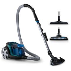Philips PowerPro Compact Bagless FC9334/09 AAA Energy Label TriActive and Hard floors nozzle Allergy filter with PowerCyclone 5 Technology / FC9334/09