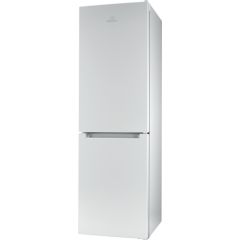 INDESIT Refrigerator LI8 S1E W Energy efficiency class F, Free standing, Combi, Height 188.9 cm,   net capacity 228 L, Freezer net capacity 111 L, 39 dB, White