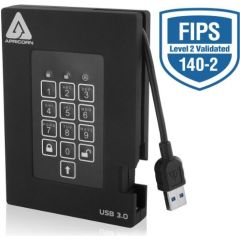 Apricorn HDD Aegis Padlock 500 GB black (A25-3PL256-500F)