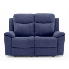 Dīvāns MILO 2-vietīgs 155x96xH103cm, ar elektrisko mehānismu, zils