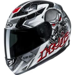 HJC CS15 RAFU (S) BlackSilver ķivere