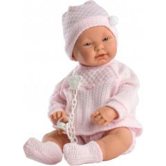 Llorens Кукла малыш девочка София 45 см с соской (виниловое тело, двигает руками/ногами) Испания LL45024