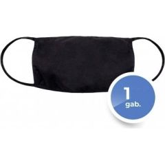 Mocco Tekstila divslāņu maska - atkārtoti lietojama Melna Jaunumi - Datori