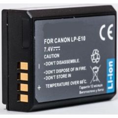 Extradigital Canon, battery LP-E10 Baterijas un akumulatori
