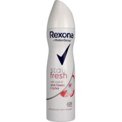 CIF Unilever Rexona Stay Fresh Woman Dezodorant spray White Flowers & Lychee  150ml