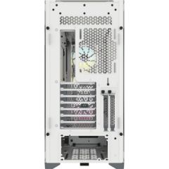 Corsair ATX PC Smart Case 5000X RGB Side window, White, Mid-Tower, Power supply included No