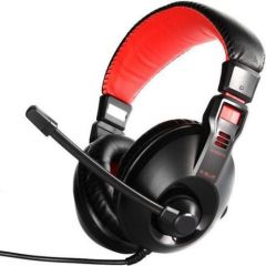 E-Blue Conqueror 1 Pro Gaming Headset Игровые наушники с Mикрофоном / 3.5mm / 2m Kабель/ Kрасный