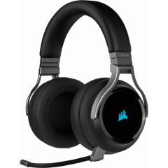 Corsair High-Fidelity Gaming Headset VIRTUOSO RGB WIRELESS Built-in microphone, Carbon, Over-Ear