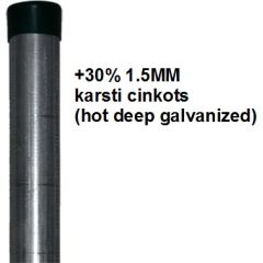 Stabs 3,0m Ø48/1,3mm ZN Žogi