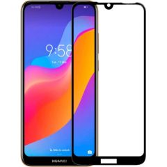 Evelatus Huawei Y7 Pro 2019 2.5D Black Frame (Edge Glue) Ekrānu aizsardzība