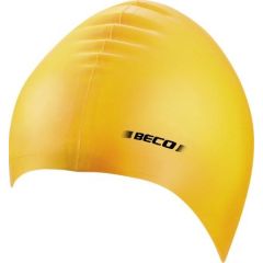 BECO Silicone swimming cap 7390 2 yellow