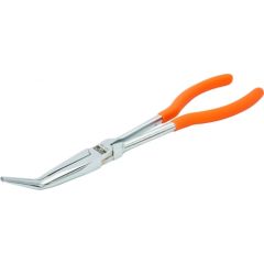 Bahco Snipe nose pliers long, bent tip, 35° 270mm