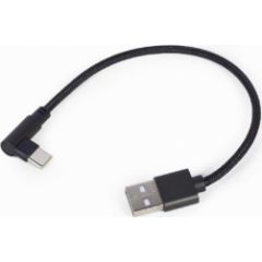 Gembird USB Type-C Male - USB Male 0.2m Black