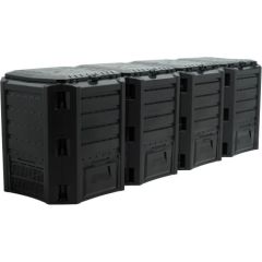 Prosperplast modulāra  kompost kaste 1600L melna (IKSM1600C)