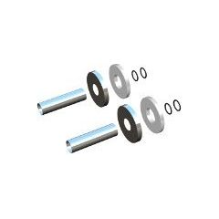 Dekor. uzlika cauruleI līdz D18mm, hrom.70mm,apaļa Elektriskie dvieļu žāvētāji