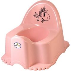 Bērnu  iņš ar mūziku ECO UNICORN light pink TegaBaby  PO-056