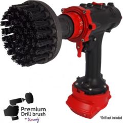 Premium urbju birste profesionālai tīrīšanai - īpaši stingra, melna, 10 cm Tīrīšānas iekārtu aksesuāri