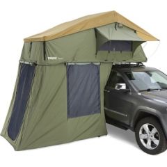 THULE automašīnas jumta telts Tepui Explorer Autana 3 with Annex Olive Green