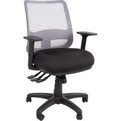 Рабочее кресло SAGA 65,5x64xH94,5-114см, черное