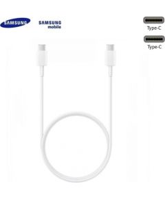 Samsung EP-DG980 Galaxy S20 / S20+ / S20 Ultra USB-C uz USB-C 2.0 Datu un uzlādes Kabelis 1m Balts (OEM)