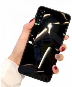 Fusion Diamond Stone Back Case Silikona Aizsargapvalks Priekš Apple iPhone 11 Pro Melns