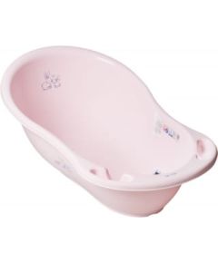 Vvanna 102 cm  ar korķi un termometru RABBITS light pink  TegaBaby KR-005