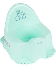 Bērnu podiņš muzikālais ECO RABBITS green TegaBaby PO-059