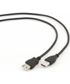 Kabelis Gembird USB Male - USB Female 1.8m Black