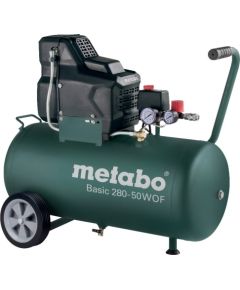 Kompresors Basic 280-50 W OF, bez eļļas, Metabo