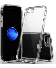 Fusion Ultra Back Case 1 mm Izturīgs Silikona Aizsargapvalks Priekš Apple iPhone 7 Plus / 8 Plus Caurspīdīgs