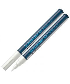 Noturīgais marķieris SCHNEIDER PAINT MARKER Maxx 271, 1-2mm, konisks, balts