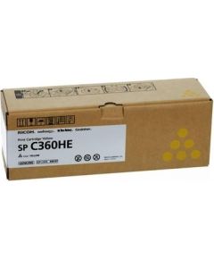 Ricoh toner cartridge yellow (408187, SPC360HE)