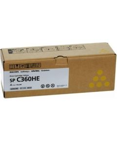 Ricoh toner cartridge yellow (408187, SPC360HE)