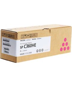 Ricoh toner cartridge magenta (408186, SPC360HE)