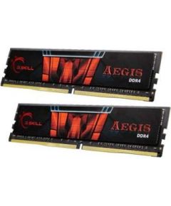 Memory G.Skill Aegis, DDR4, 8 GB, 2133MHz, CL15 (F4-2133C15D-8GIS)
