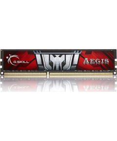 Memory G.Skill Aegis, DDR3, 4 GB, 1600MHz, CL11 (F3-1600C11S-4GIS)