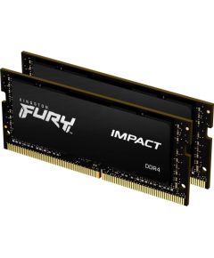 Kingston Fury Impact Laptop Memory, SODIMM, DDR4, 32GB, 2666MHz, CL15 (KF426S15IB1K2 / 32)