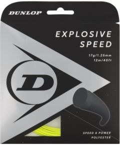 Струны для тенниса DUNLOP EXPLOSIVE SPEED 1,25mm 17G 12M Yellow