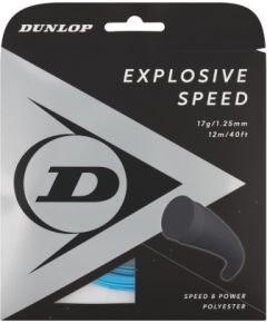 Stings for tennis DUNLOP EXPLOSIVE SPEED 1,25mm 17G 12M Blue