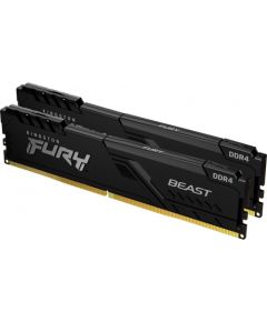 Kingston Fury Beast memory, DDR4, 32GB, 3600MHz, CL18 (KF436C18BBK2 / 32)