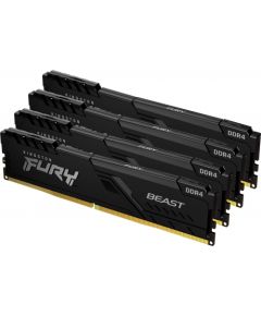 Kingston Fury Beast memory, DDR4, 32GB, 3200MHz, CL16 (KF432C16BBK4 / 32)